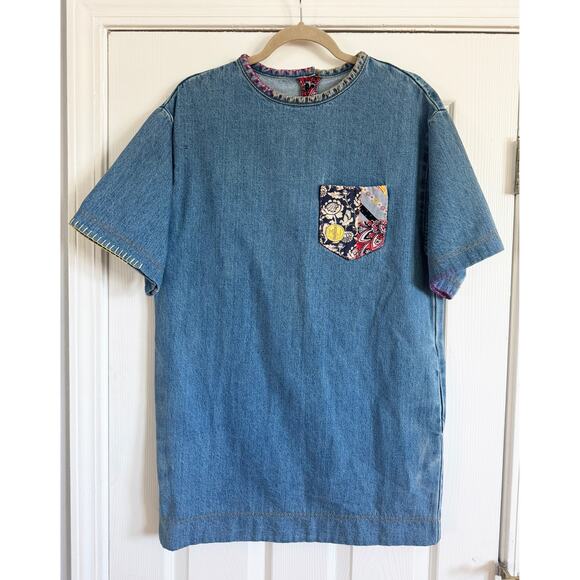 MARC JACOBS DENIM SHIRT DRESS - Picture 3 of 10